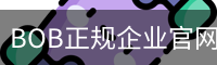 BOB正规企业官网 - 国际视讯娱乐科技手机版